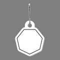 Zippy Clip W/ Heptagon Tag (w/ Tab)